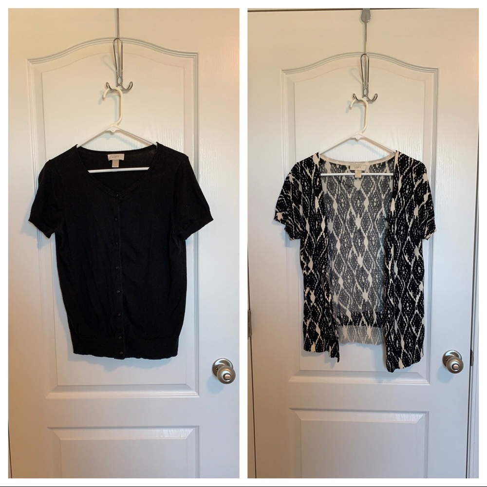 Loft Short Sleeved Cardigans